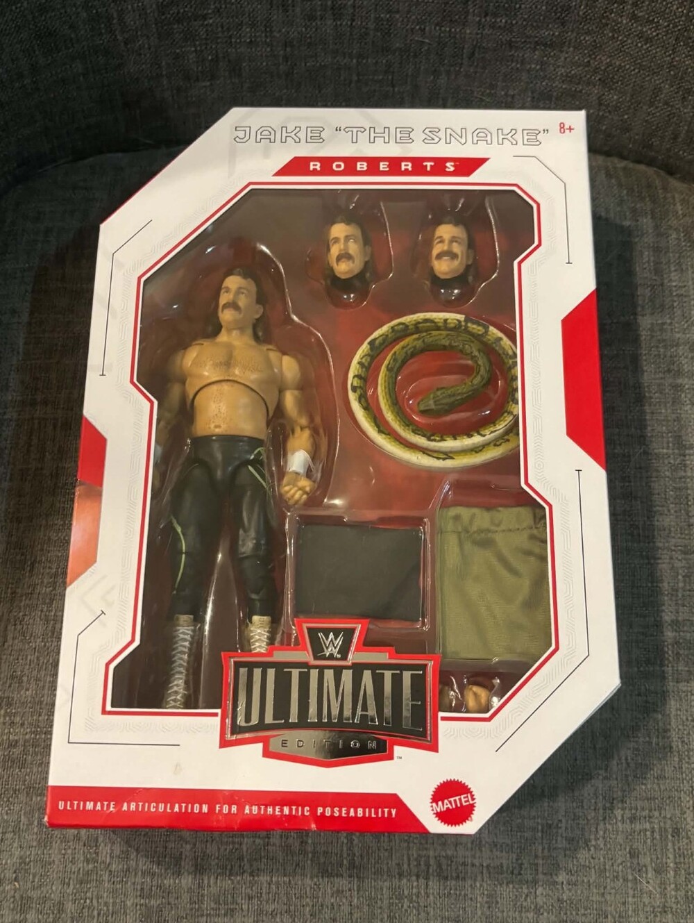 Jake The Snake Roberts WWE Ultimate Edition Action Figure